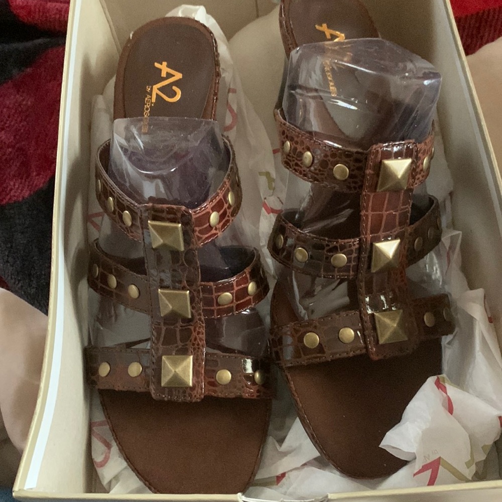 A2 by Aerosoles heeled sandals